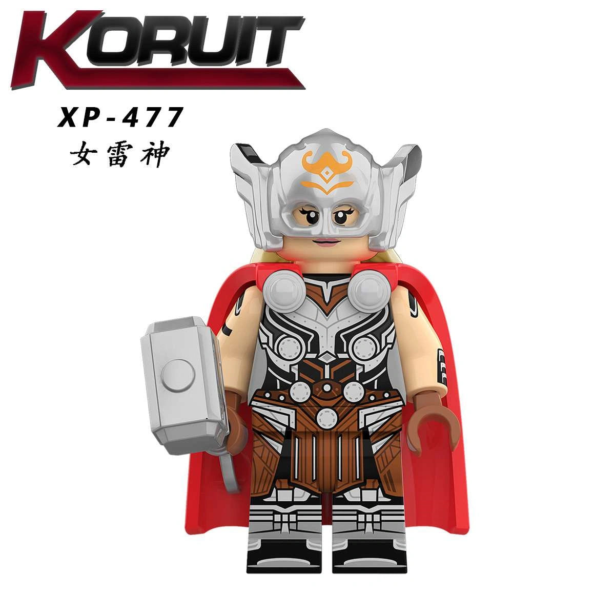Mighty Thor Minifigures XP-477 Compatible With Lego