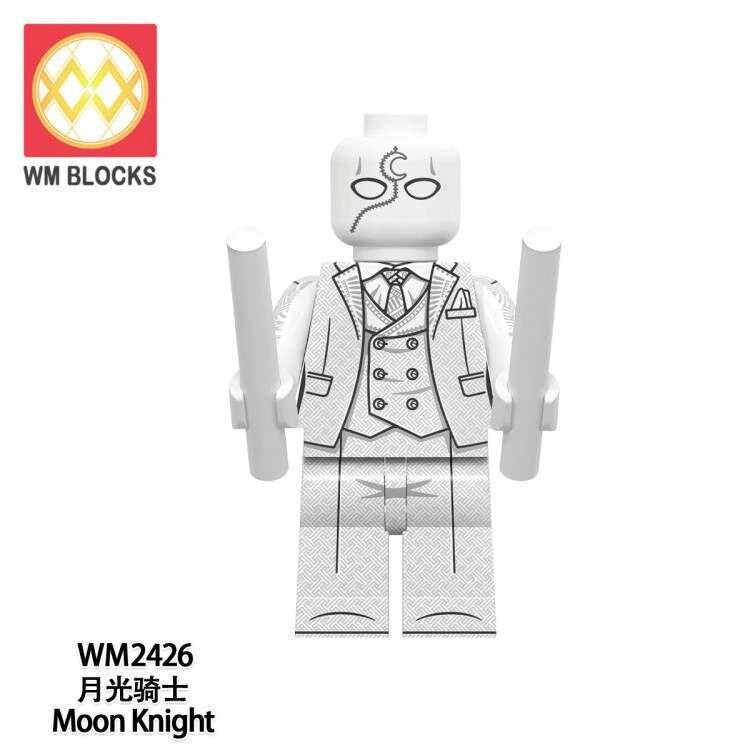 Mr Knight Minifigures WM2426 Compatible With Lego