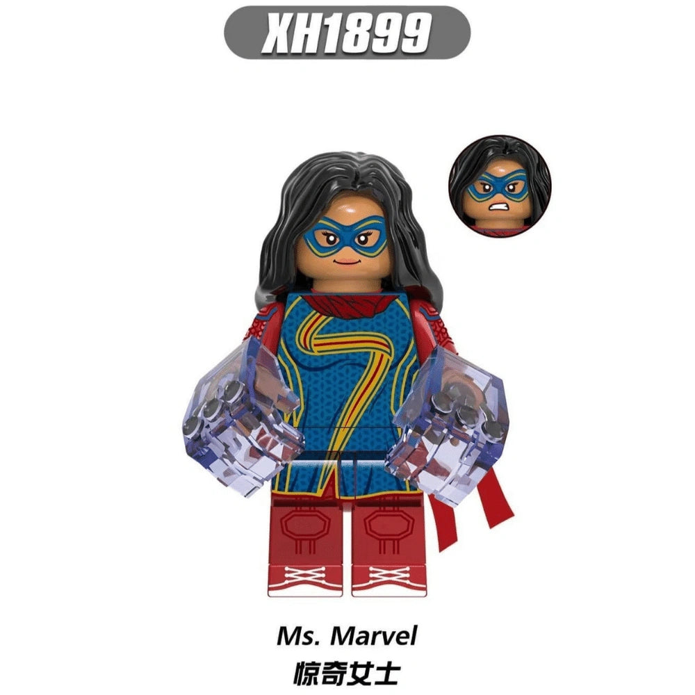 Ms Marvel Minifigures XH1899 Compatible With Lego