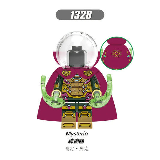 Mysterio Minifigures XH1328 Compatible With Lego