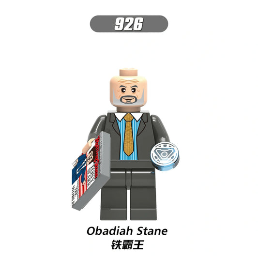 Obadiah Stane Minifigures XH926 Compatible With Lego