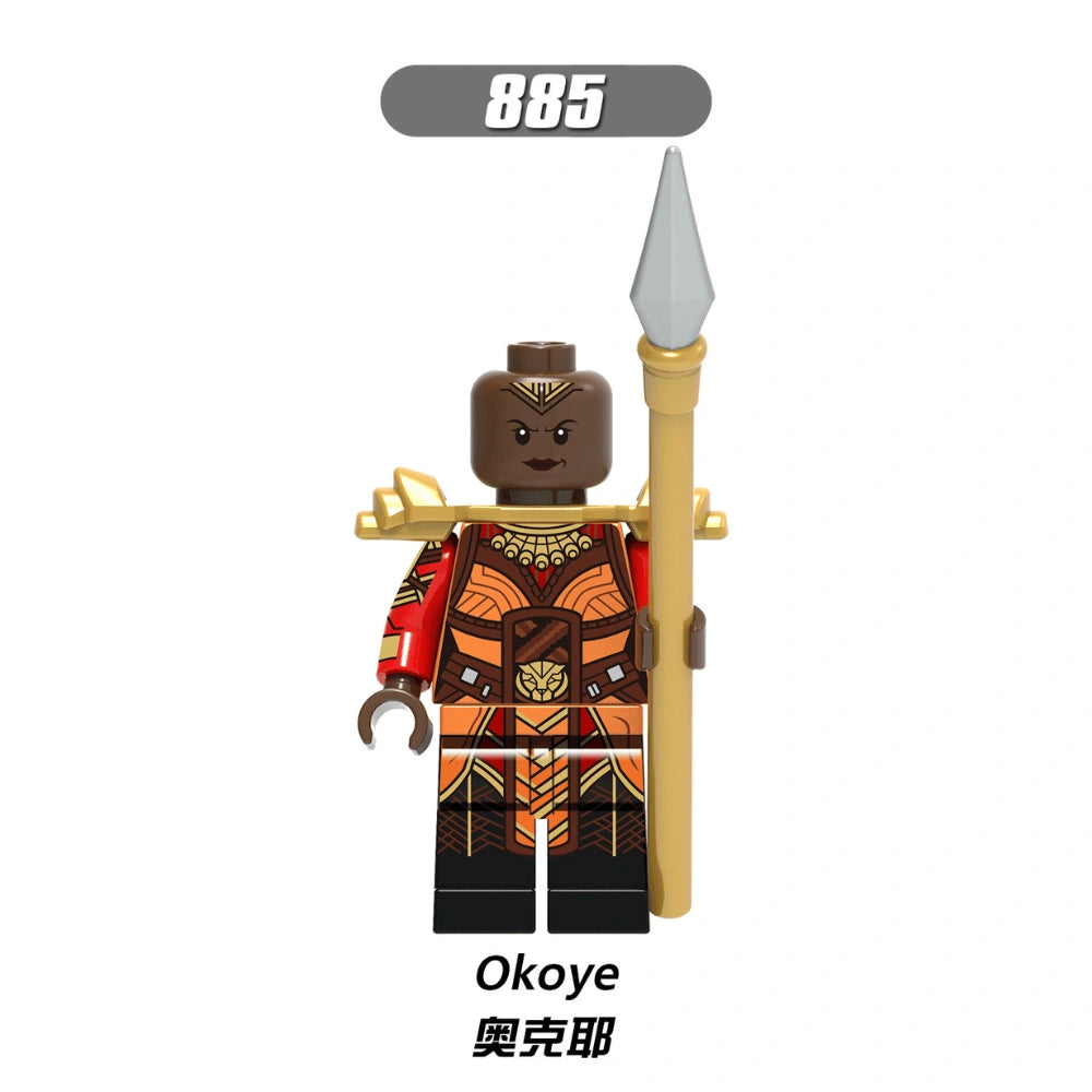 Okoye Minifigures XH885 Compatible With Lego