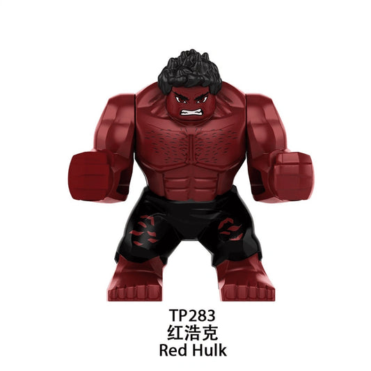 Red Hulk Minifigures TP283 Compatible With Lego