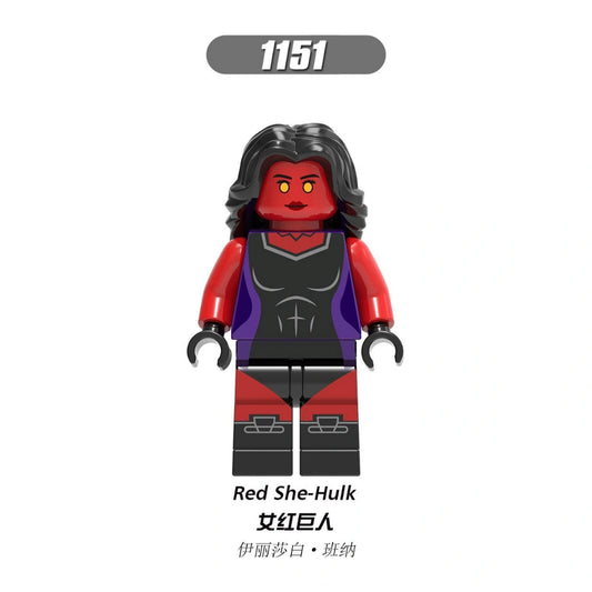 She-Hulk Minifigures XH1151 Compatible With Lego