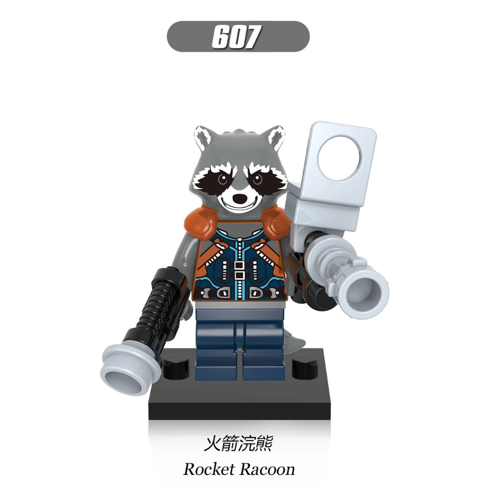 Rocket Raccoon Minifigures XH607 Compatible With Lego