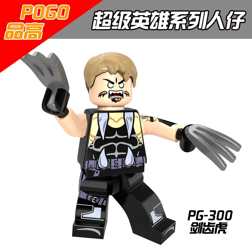 Sabretooth Minifigures PG-300 Compatible With Lego