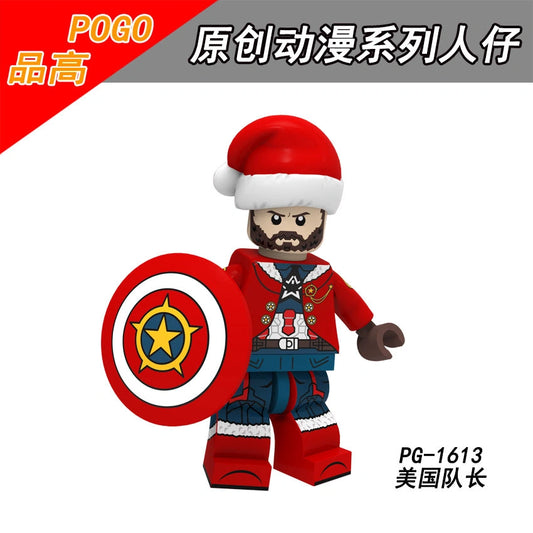 Captain America Minifigures PG-1613 Compatible With Lego