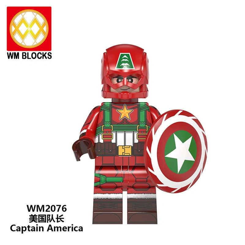 Captain America Minifigures WM2076 Compatible With Lego