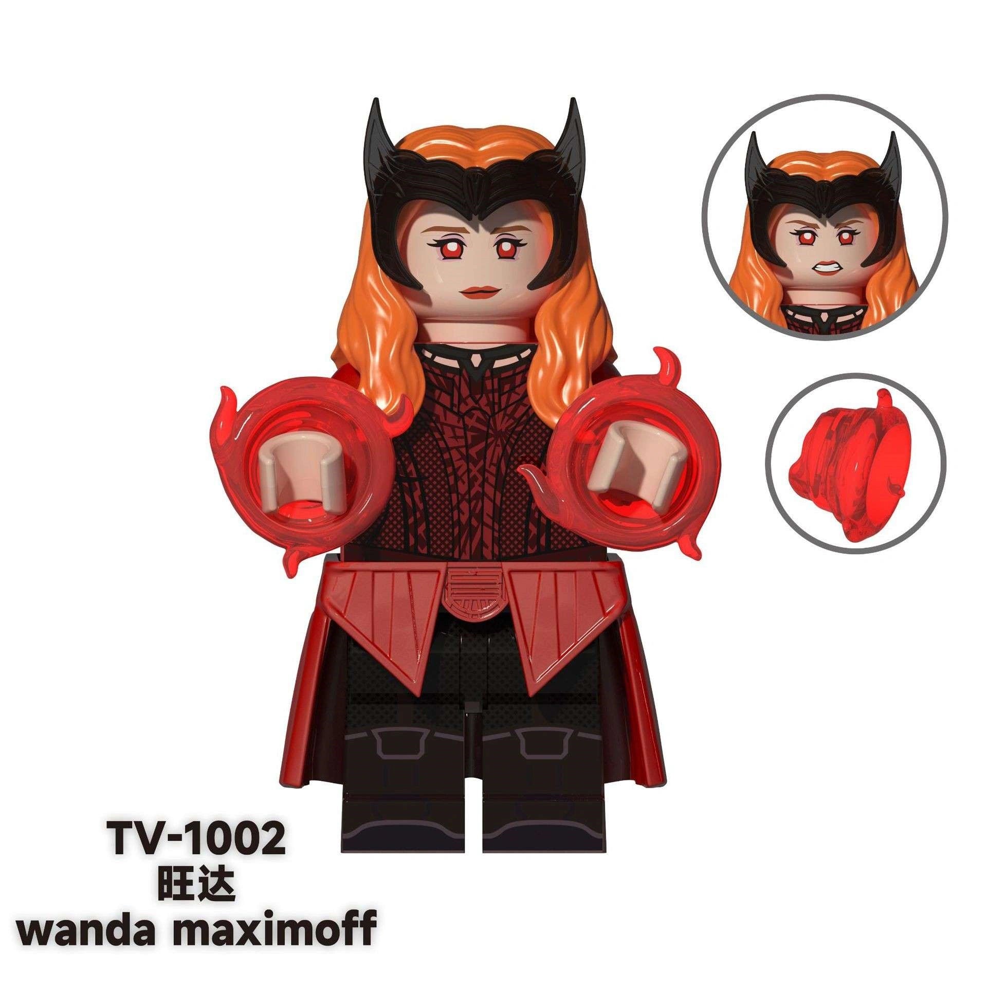 Scarlet Witch Minifigures TV-1002 Compatible With Lego