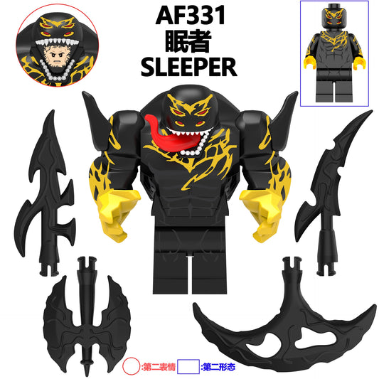 Sleeper Minifigures AF331 Compatible With Lego
