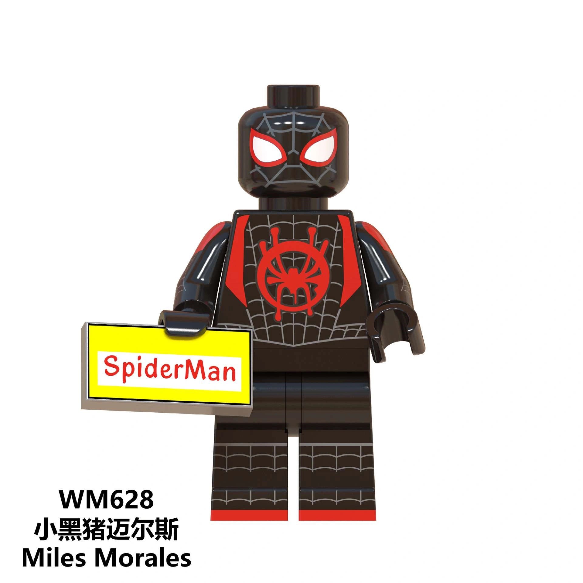 Spider-man (Miles Morales) Minifigures WM628 Compatible With Lego