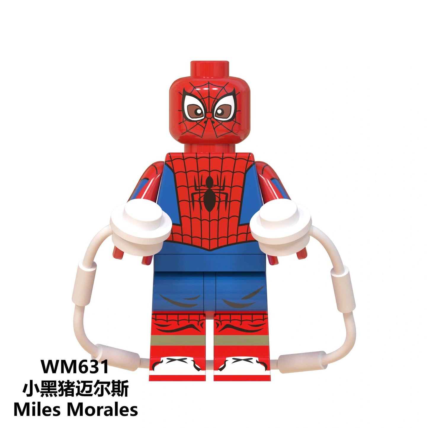 Spider-man (Miles Morales) Minifigures WM631 Compatible With Lego