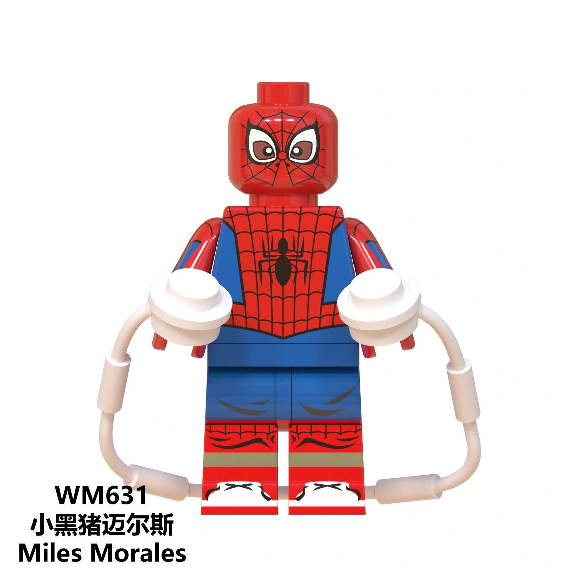Spider-man (Miles Morales) Minifigures WM631 Compatible With Lego