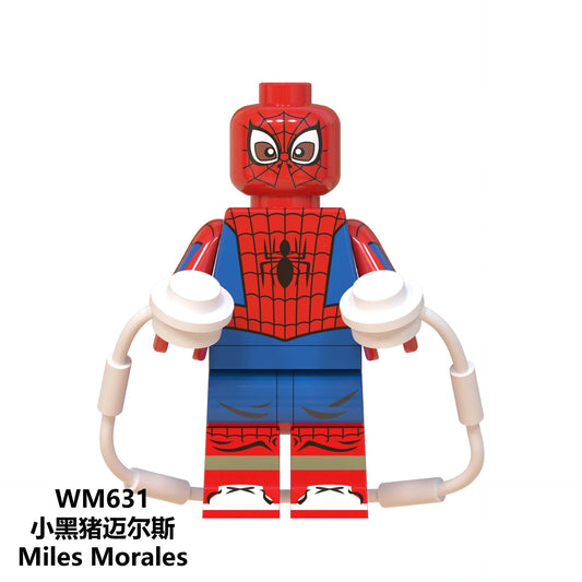 Spider-man (Miles Morales) Minifigures WM631 Compatible With Lego