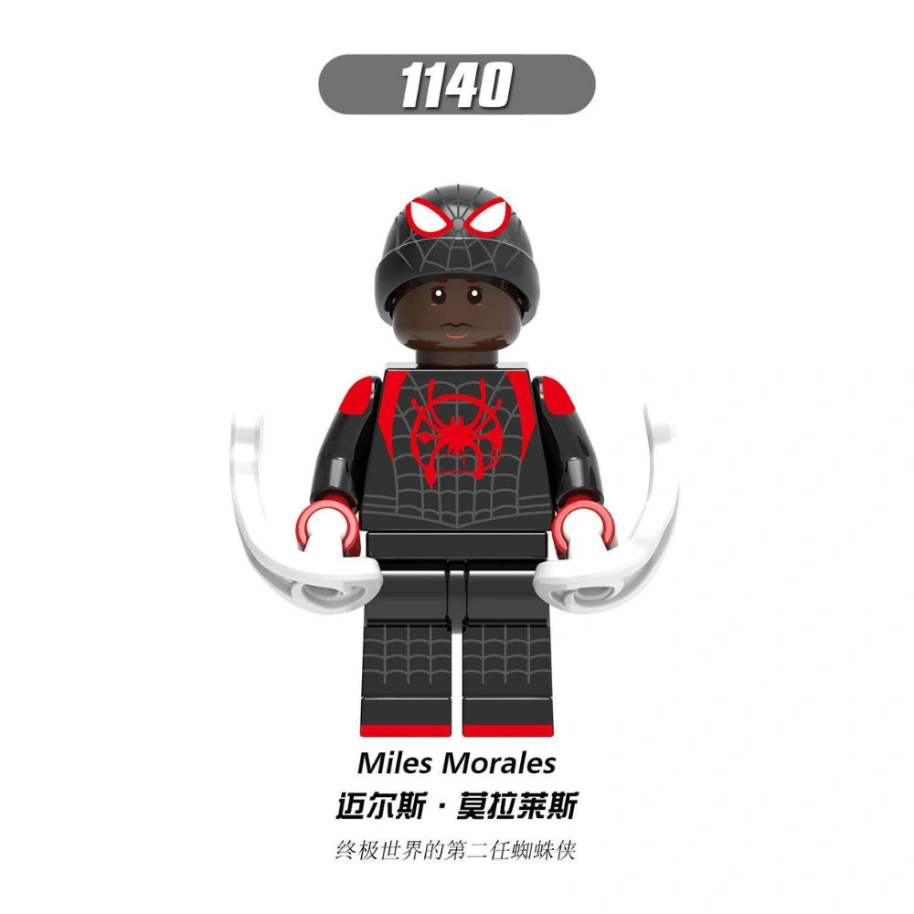 Spider-man (Miles Morales) Minifigures XH1140 Compatible With Lego