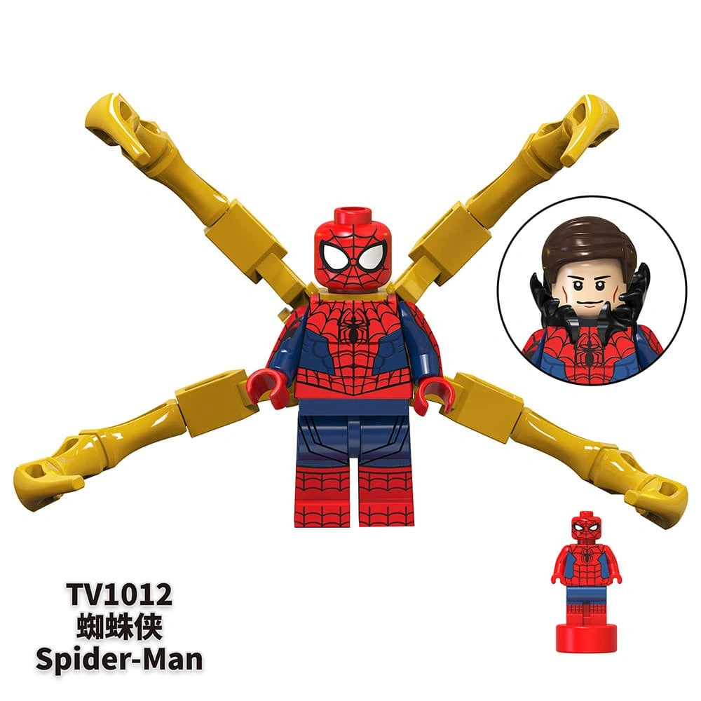 Spider-man Minifigures TV-1012 Compatible With Lego