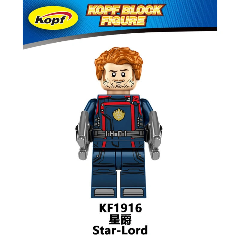 Star-Lord Minifigures KF1916 Compatible With Lego