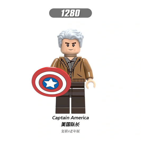 Steve Rogers Minifigures XH1280 Compatible With Lego
