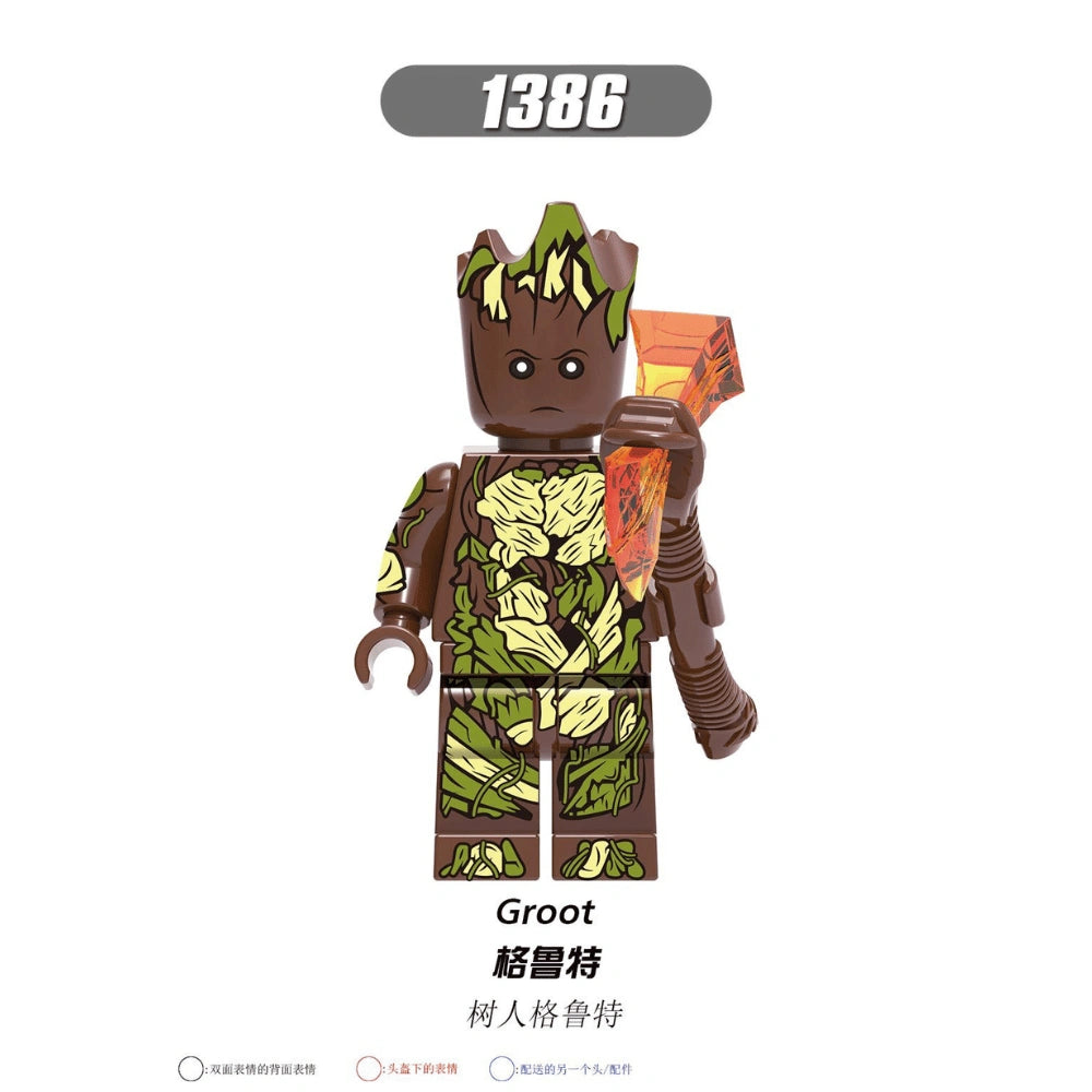 Groot Minifigures XH1386 Compatible With Lego