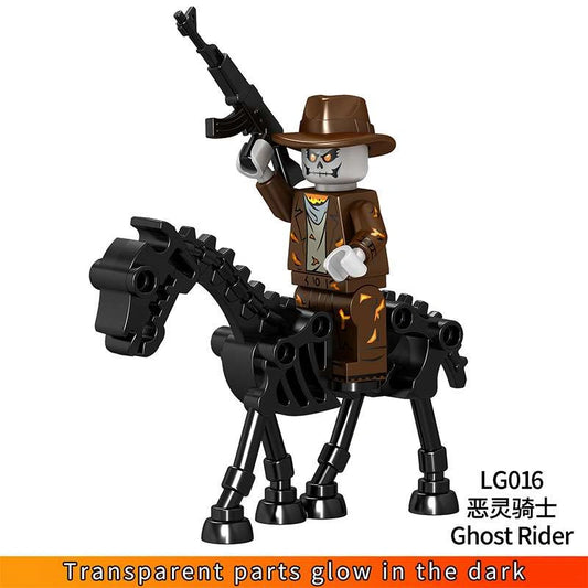 Ghost Rider Minifigures LG016 Compatible With Lego