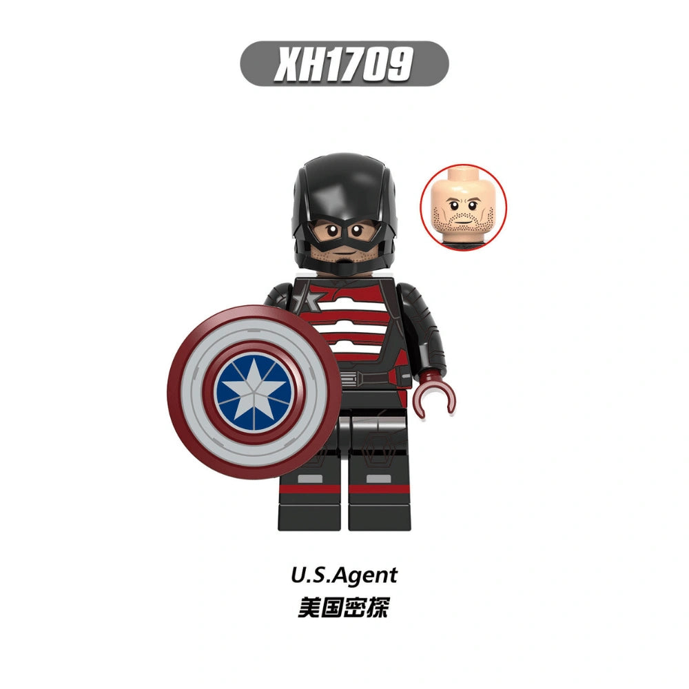 U.S. Agent Minifigures XH1709 Compatible With Lego