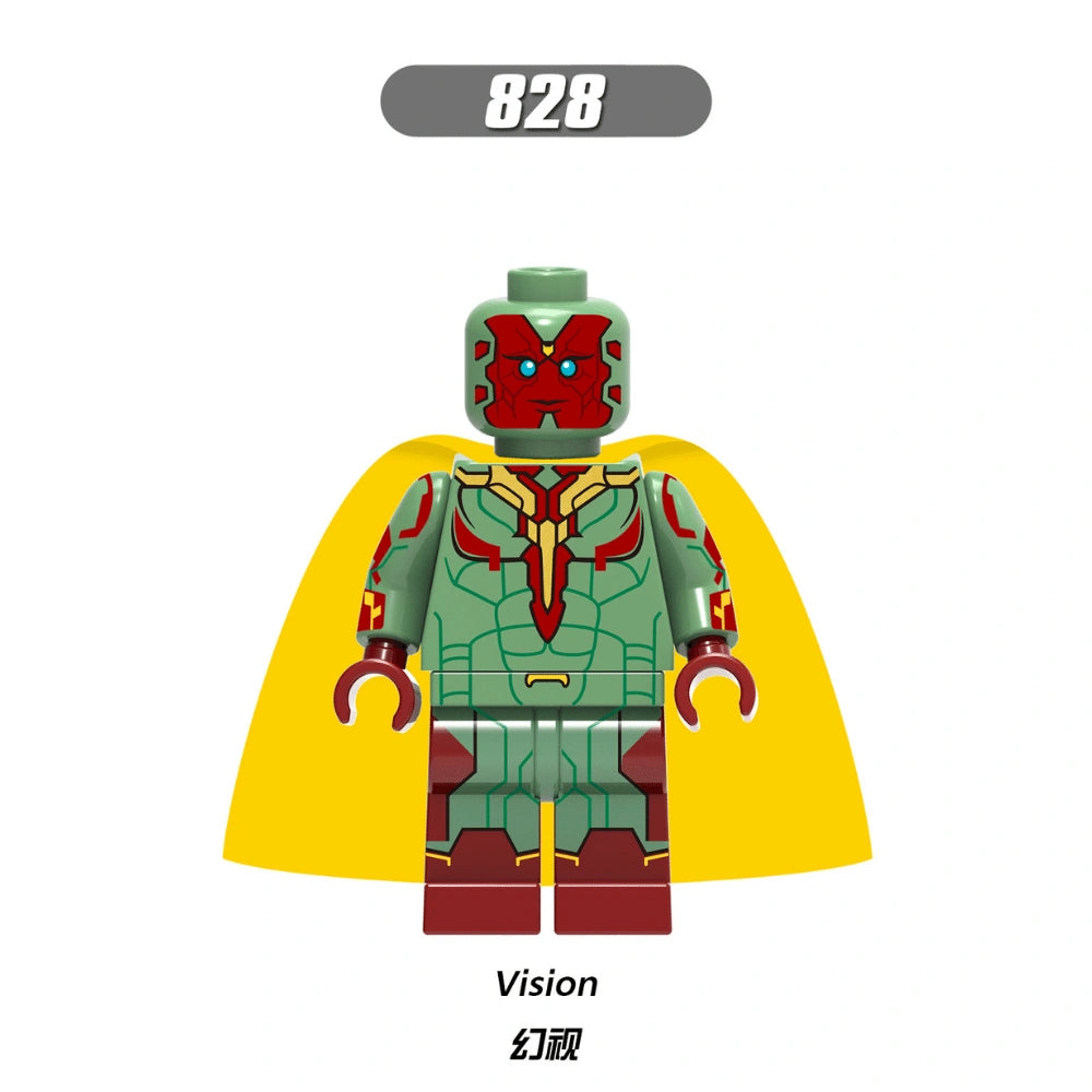 Vision Minifigures XH828 Compatible With Lego