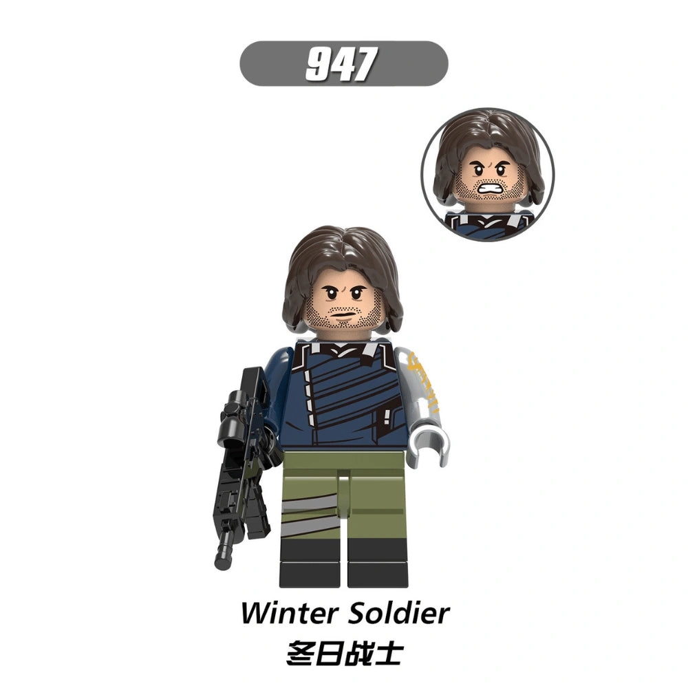 Winter Soldier Minifigures XH947 Compatible With Lego