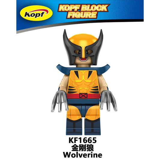 Wolverine Minifigures KF1665 Compatible With Lego