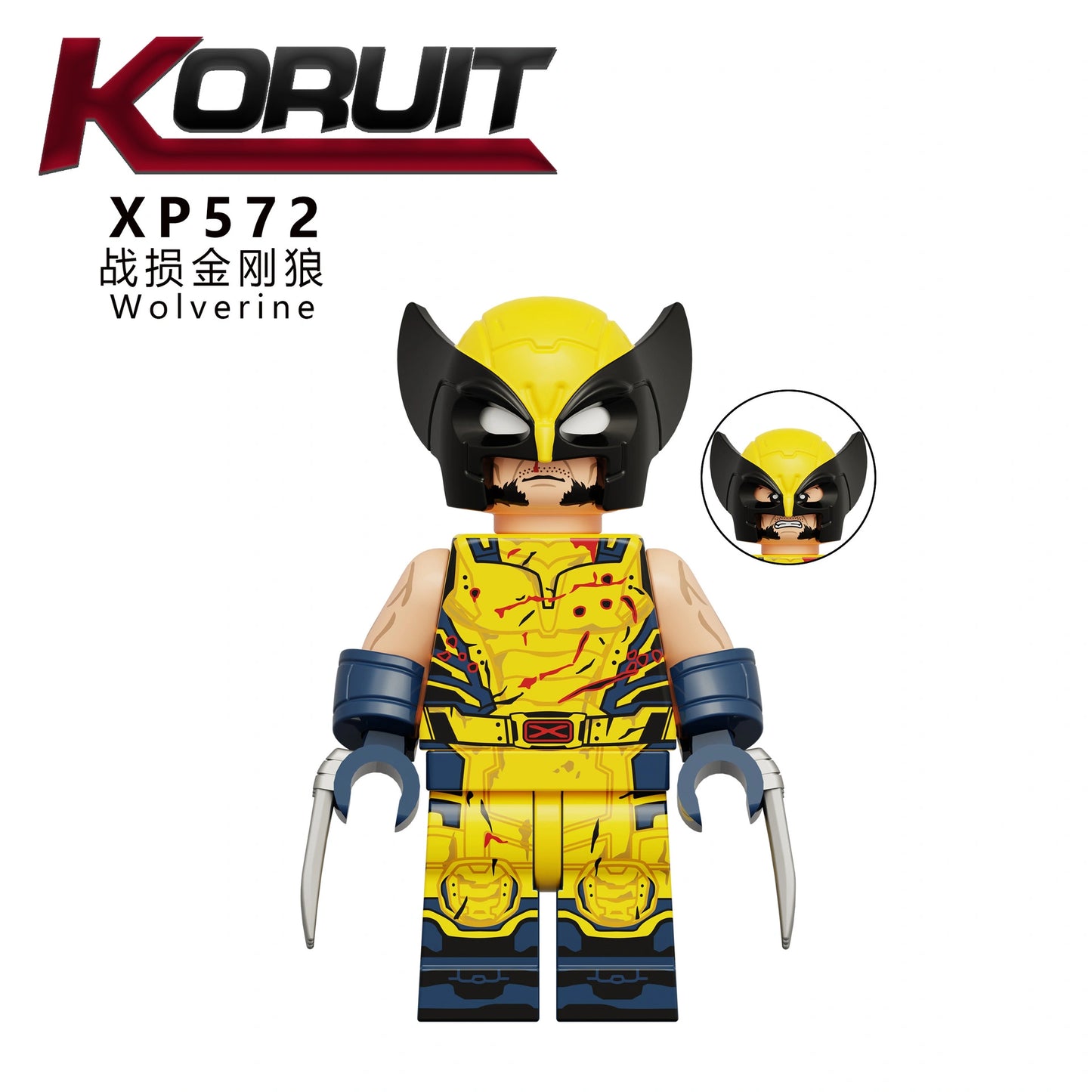 Wolverine Minifigures XP572 Compatible With Lego