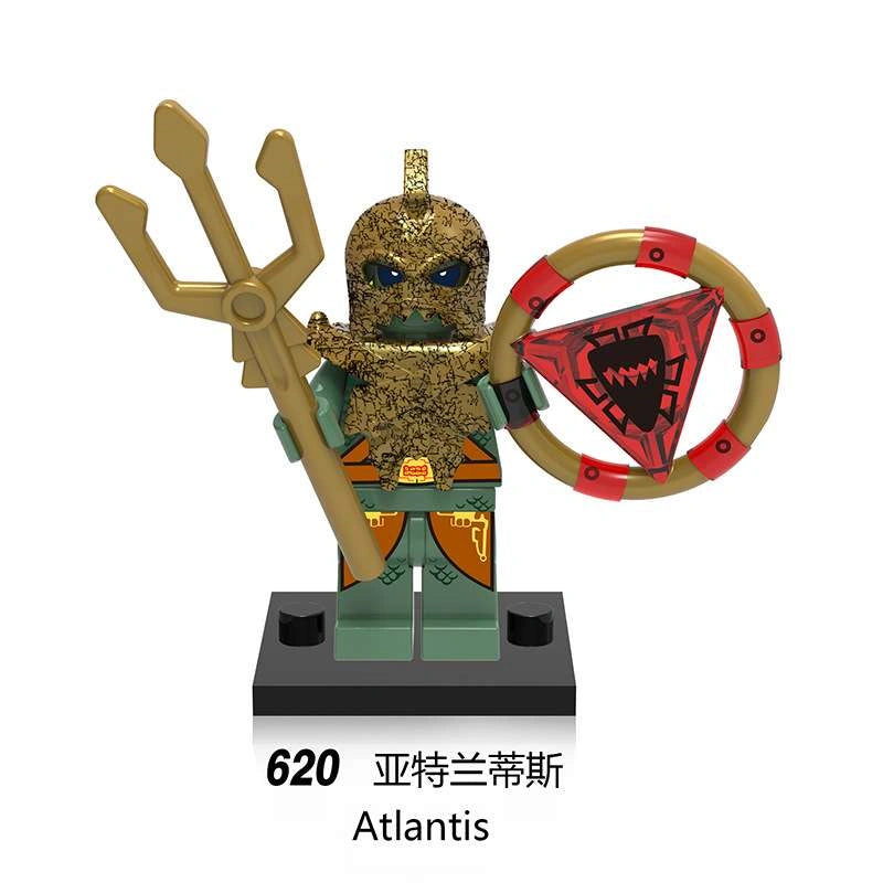 Atlantis Portal Emperor Minifigures XH620 Compatible With Lego