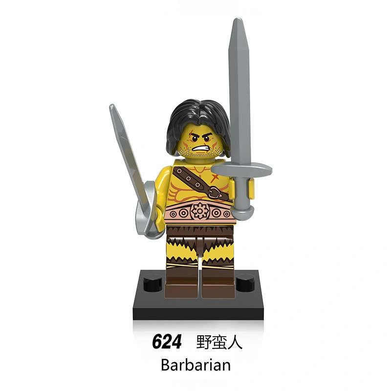 Barbarian Minifigures XH624 Compatible With Lego