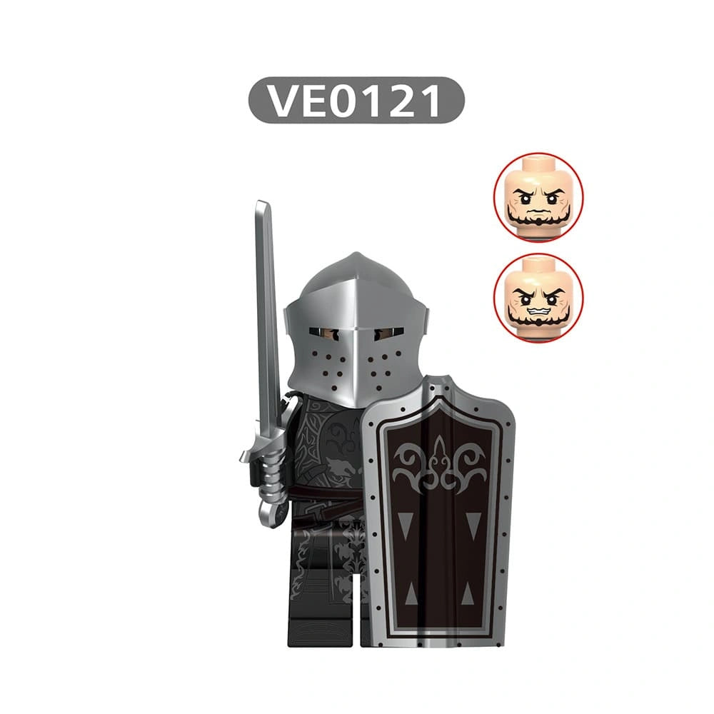 Knight Minifigures VE0121 Compatible With Lego