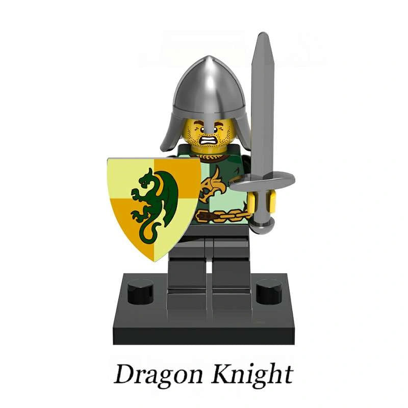 Dragon Kinght Minifigures XH522 Compatible With Lego