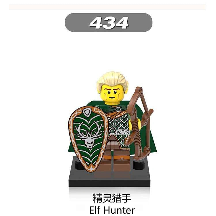Elf Hunter Minifigures XH434 Compatible With Lego
