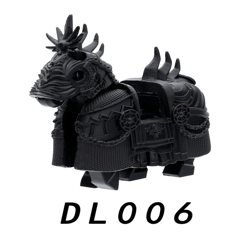 Heavily Armored Warhorse Minifigures DL006 Compatible With Lego