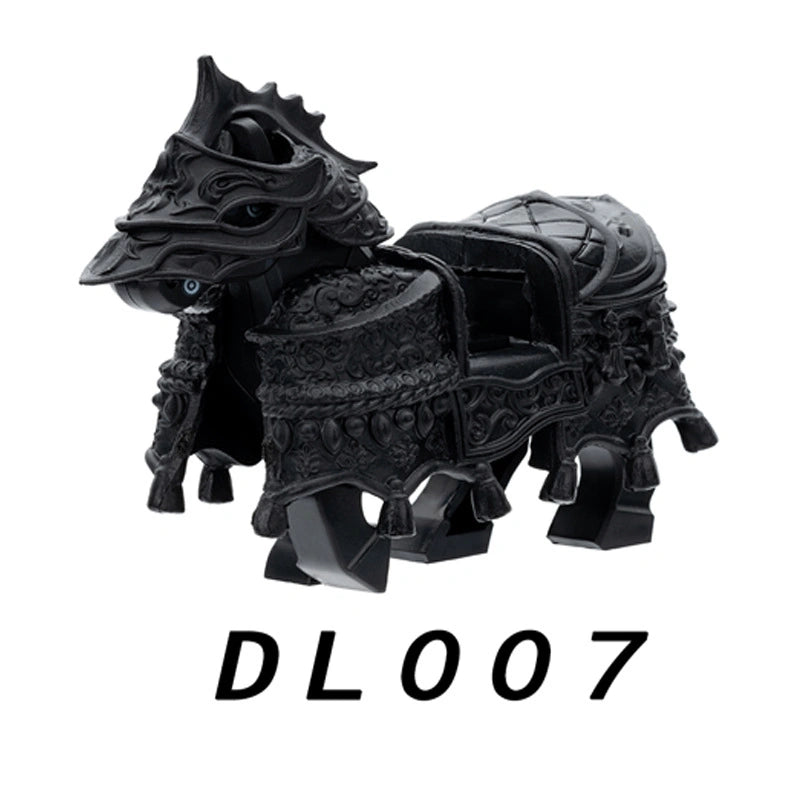 Heavily Armored Warhorse Minifigures DL007 Compatible With Lego