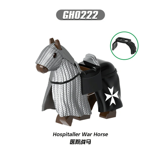 Hospitaller War Horse Minifigures GH0222 Compatible With Lego