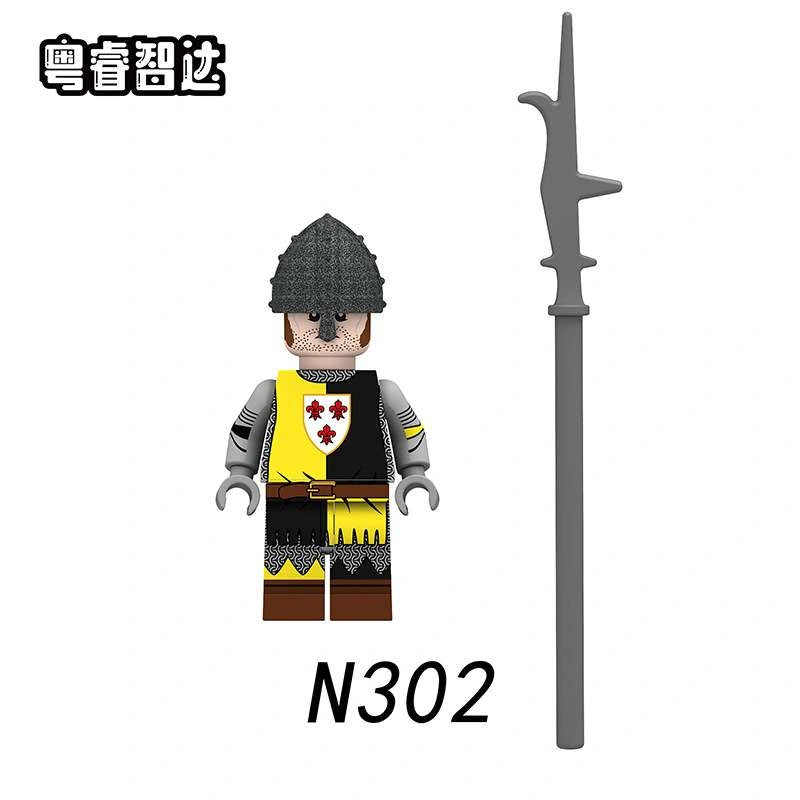 Knight Minifigures N302 Compatible With Lego