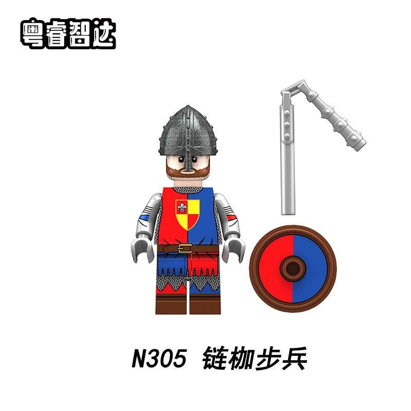 Knight Minifigures N305 Compatible With Lego