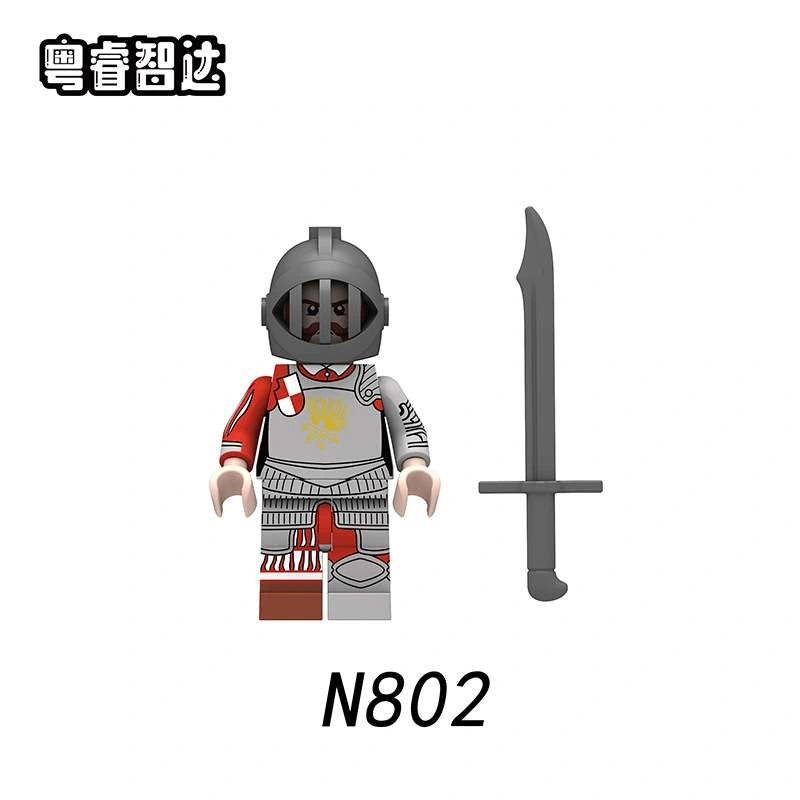 Knight Minifigures N802 Compatible With Lego