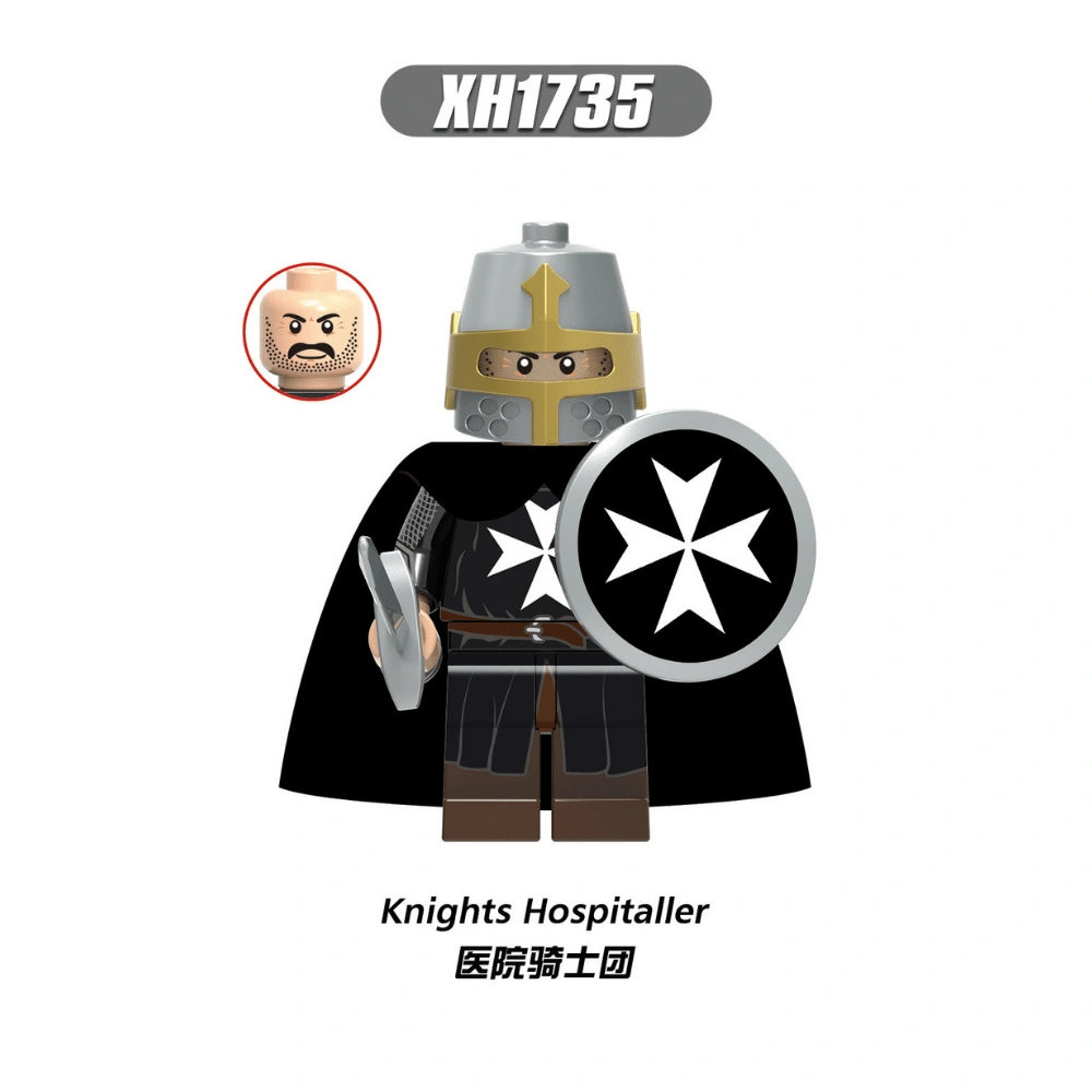 Knights Hospitaller Minifigures XH1735 Compatible With Lego