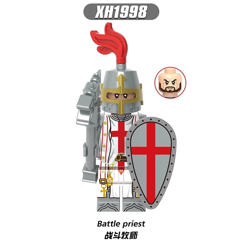 Knights Templar Minifigures XH1998 Compatible With Lego