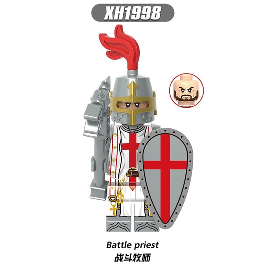 Knights Templar Minifigures XH1998 Compatible With Lego