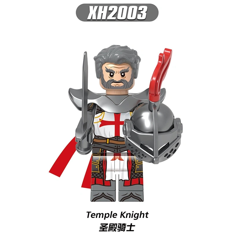Knights Templar Minifigures XH2003 Compatible With Lego
