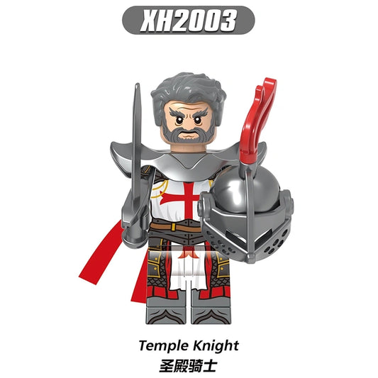 Knights Templar Minifigures XH2003 Compatible With Lego