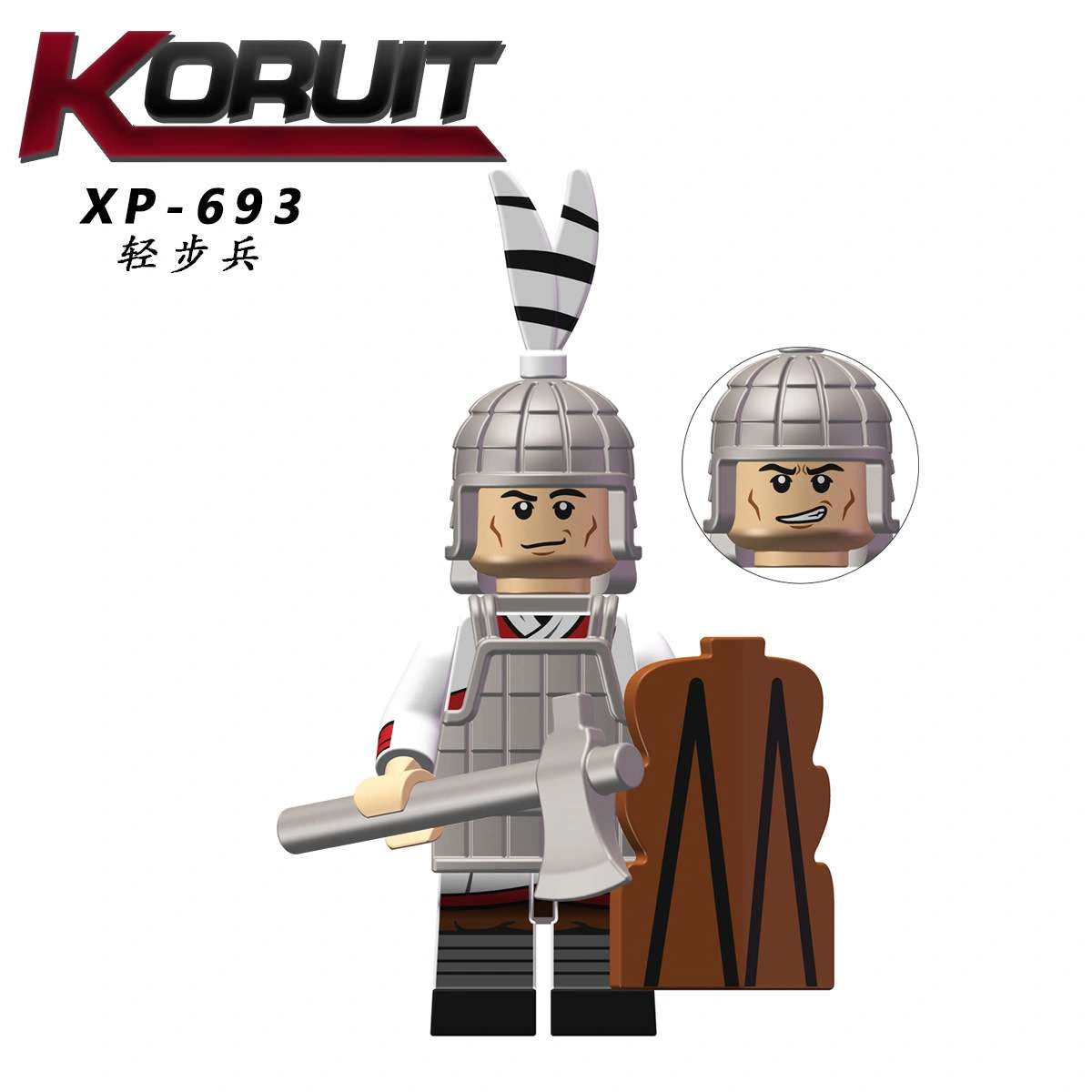 Northern Dynasty Soldier Minifigures XP-693 Compatible With Lego