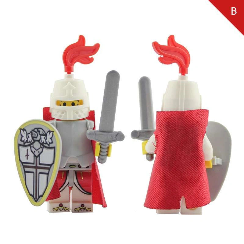 Red Cross Knight Minifigures AX9818-B Compatible With Lego