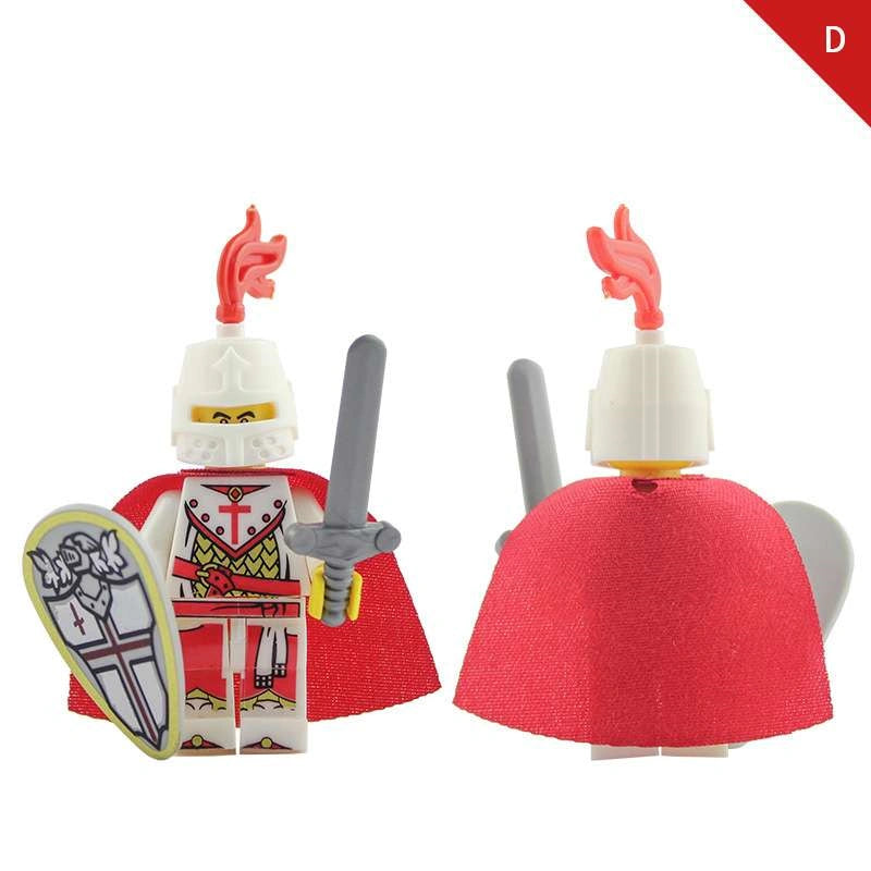 Red Cross Knight Minifigures AX9818-D Compatible With Lego