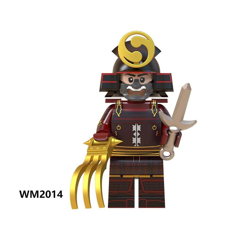 Samurai Minifigures WM2014 Compatible With Lego