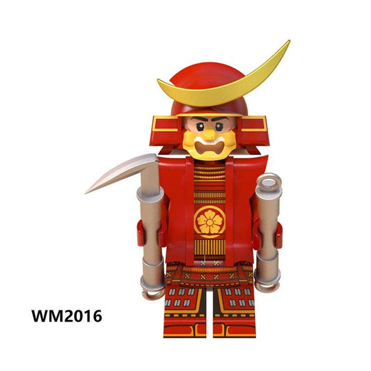 Samurai Minifigures WM2016 Compatible With Lego